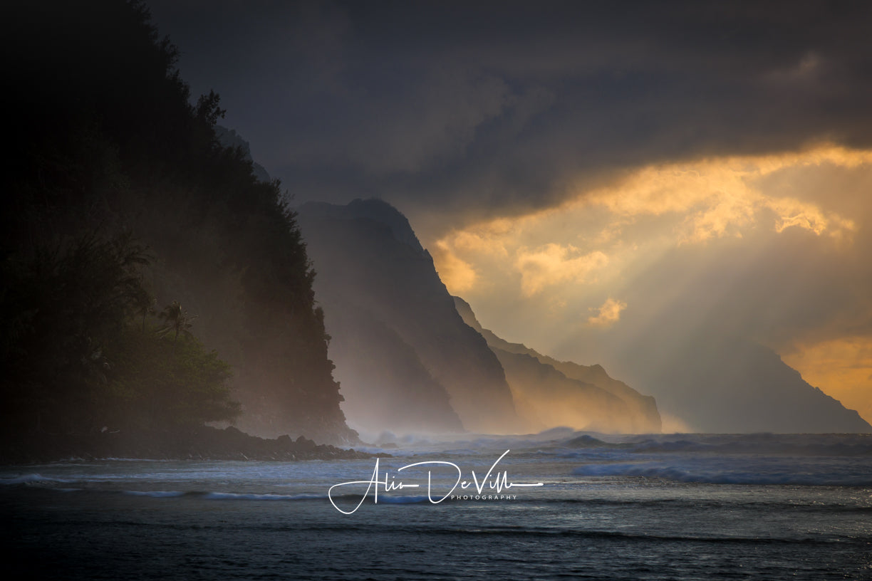 Dramatic Nā Pali ~ Fine Art Prints