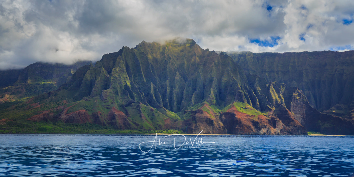 Na Pali Cathedrals - Panoramic ~ Fine Art Prints