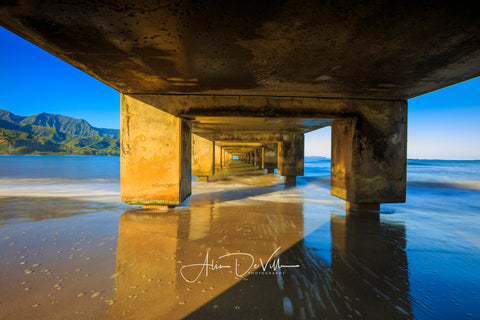 Hanalei Pier Tranquility ~ Fine Art Prints