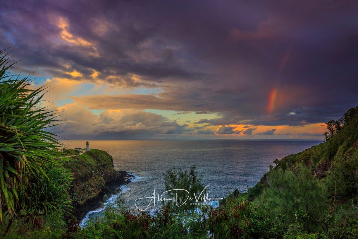 Kilauea Lighthouse Evening Magic ~ Fine Art Prints
