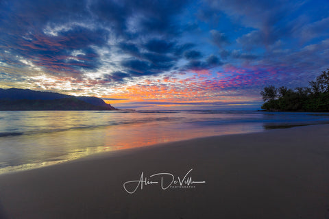 Hanalei Sunset Swirl ~ Fine Art Prints