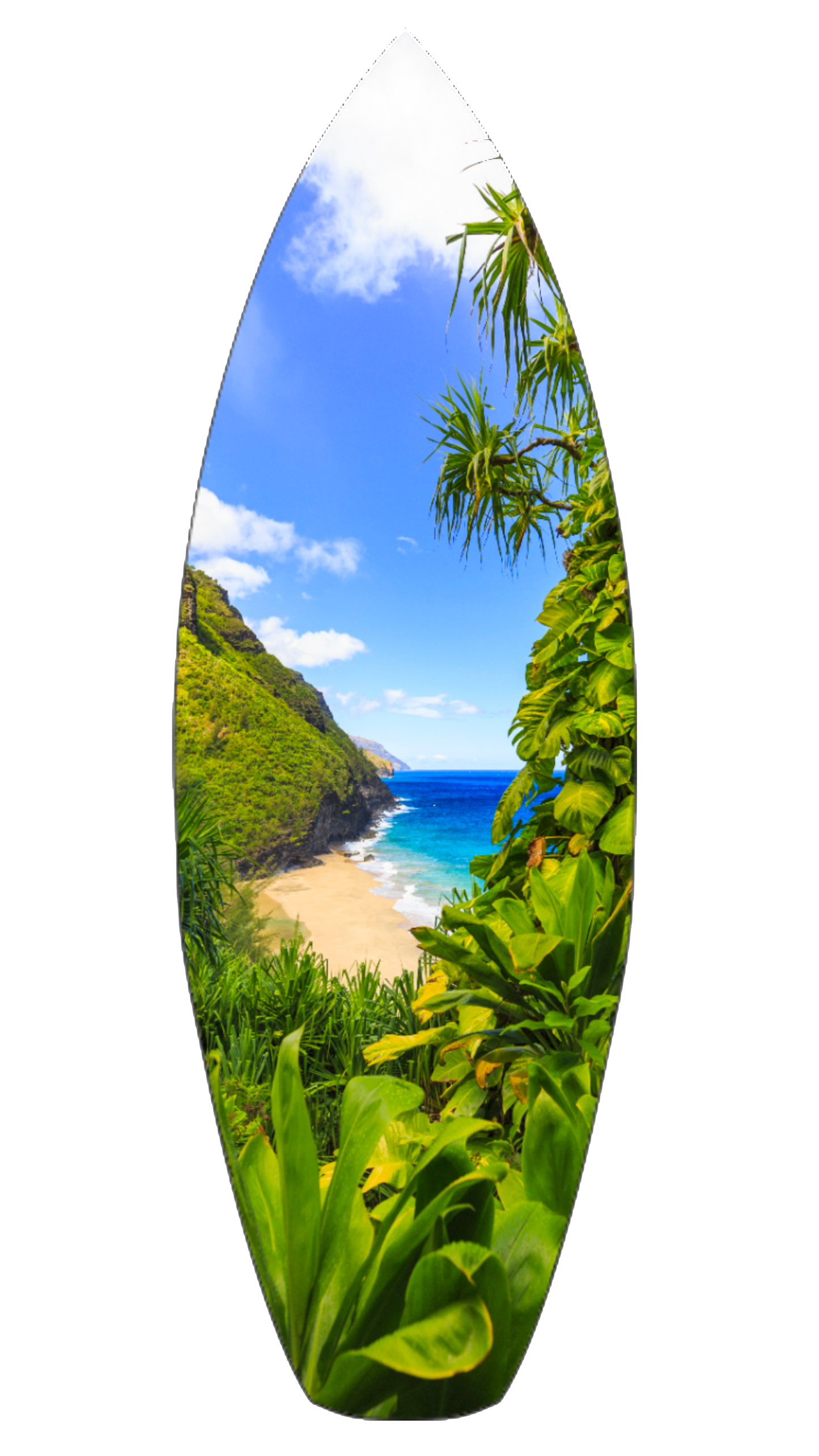 Na Pali Blues and Greens