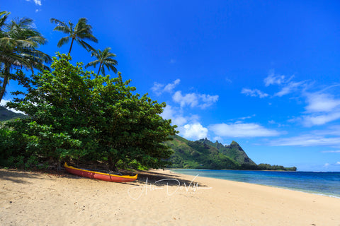 Makua Canoe ~ Fine Art Prints