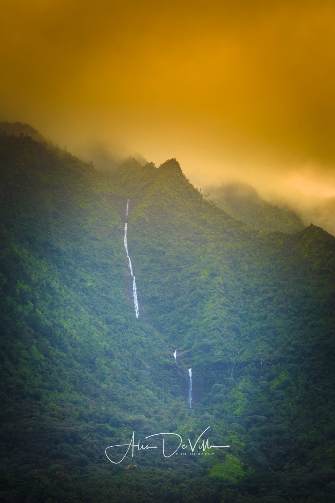 Waterfalls of Mamalahoa ~ Fine Art Prints