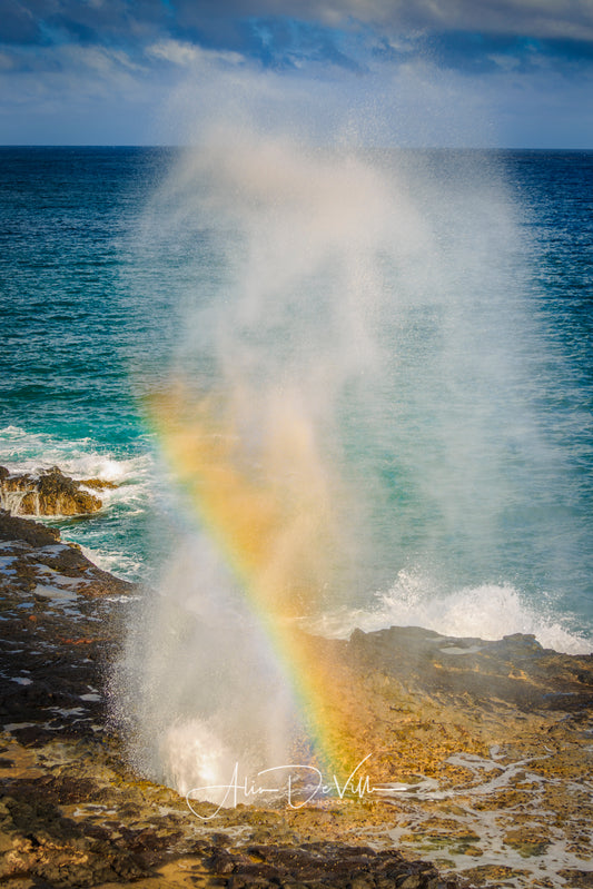 Spouting Horn Rainbow ~ Fine Art Prints