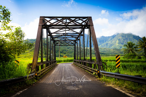 Historic Hanalei Bridge ~ Fine Art Prints