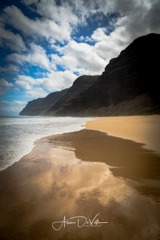 Polihale Reflections ~ Fine Art Prints