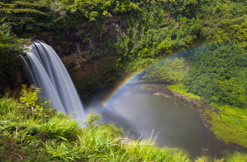Wailua Falls Rainbow ~ Fine Art Prints