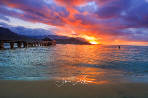 Hanalei Candy Skies  ~ Fine Art Prints