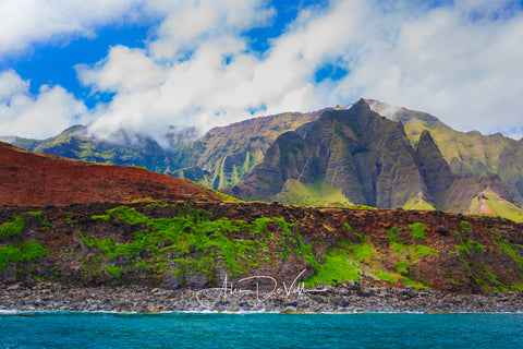 Kalalau Red Hill ~ Fine Art Prints