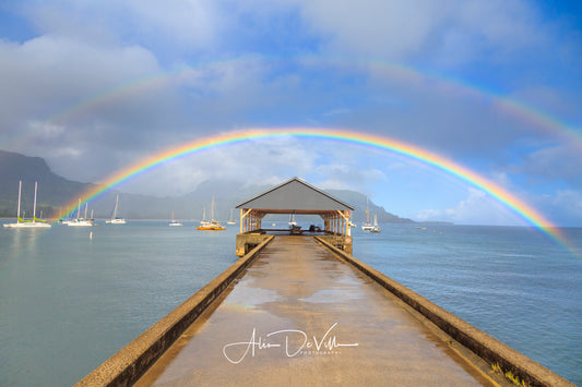 Rainbows a Pier ~ Fine Art Prints