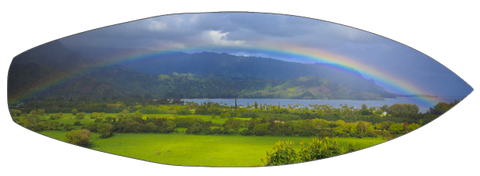 Rainbow over Hanalei